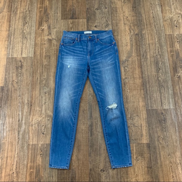 Madewell Denim - Madewell 9" High Riser Skinny Skinny Jeans Size 29